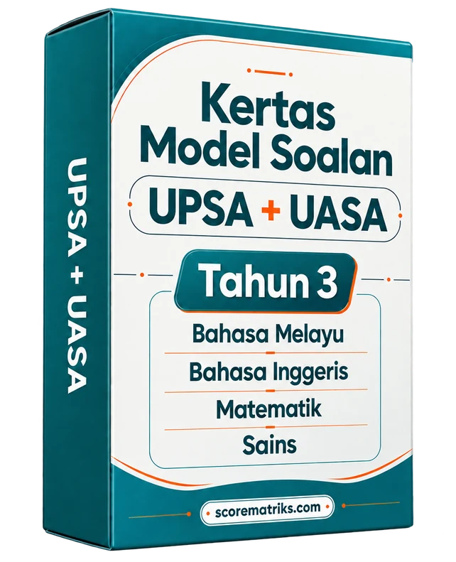 Kertas Model Soalan UPSA + UASA Tahun 3