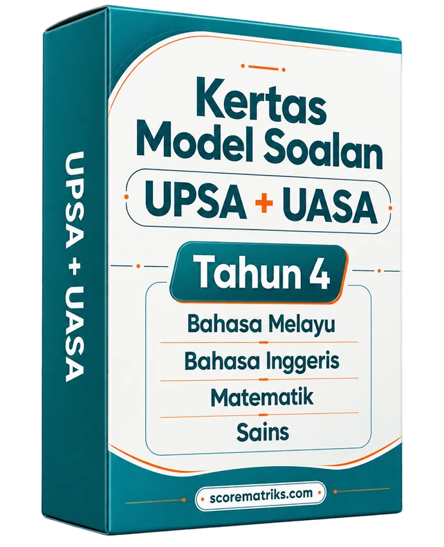 Kertas Model Soalan UPSA + UASA Tahun 4