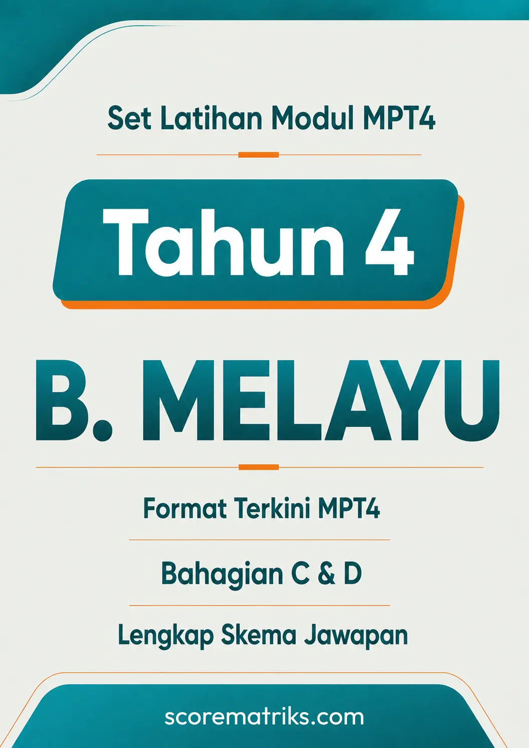 Set Latihan Bahasa Melayu MPT4